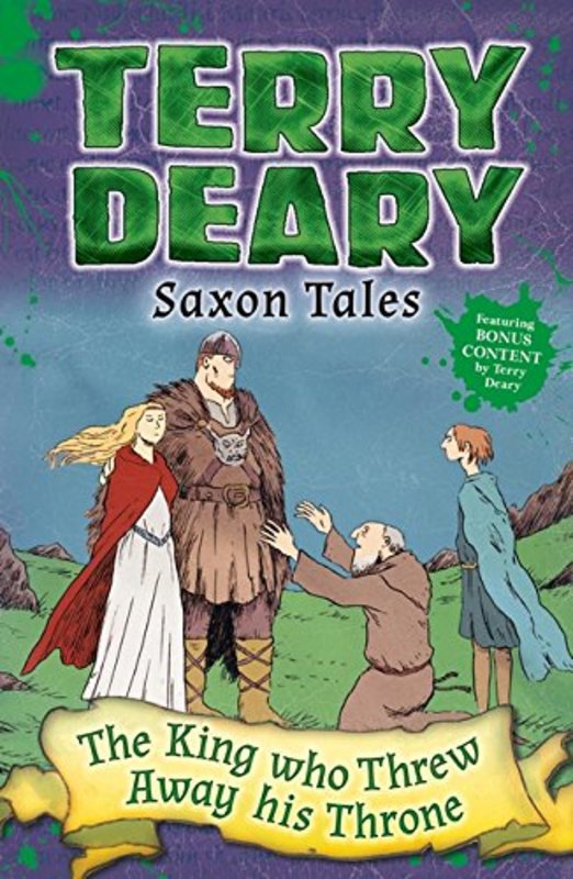 Book cover for "The King Who Threw Away His Throne" by Terry Deary