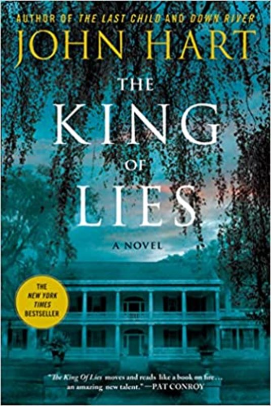 Book cover for "The King of Lies" by John Hart