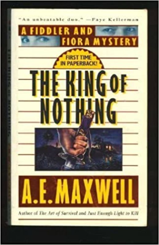 Book cover for "The King of Nothing" by AE Maxwell