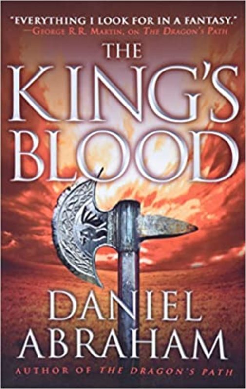 Book cover for "The King's Blood" by Daniel Abraham