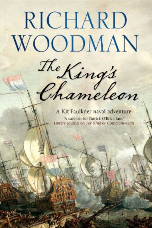Book cover for "The King's Chameleon" by Richard Woodman