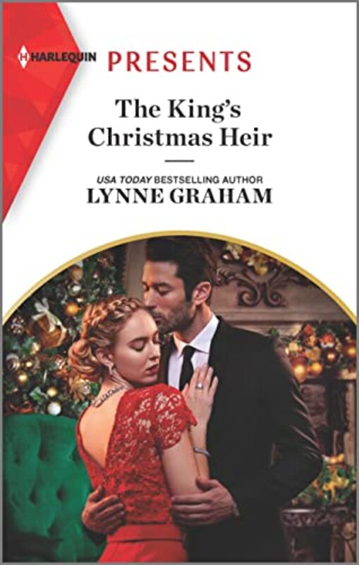 Book cover for "The King's Christmas Heir" by Lynne Graham