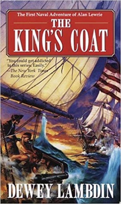 Book cover for "The King's Coat" by Dewey Lambdin