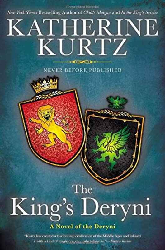 Book cover for "The King's Deryni" by Katherine Kurtz