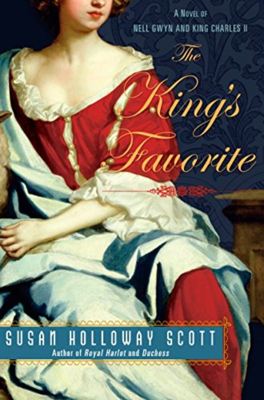 Book cover for "The King's Favorite" by Susan Holloway Scott