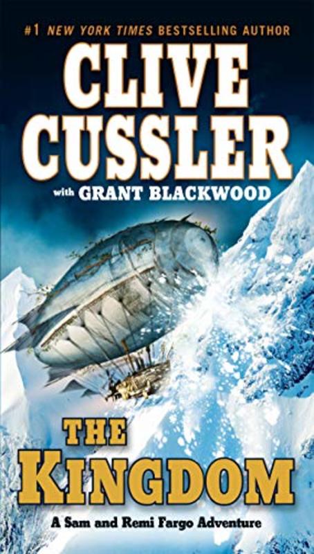 Book cover for "The Kingdom" by Clive Cussler