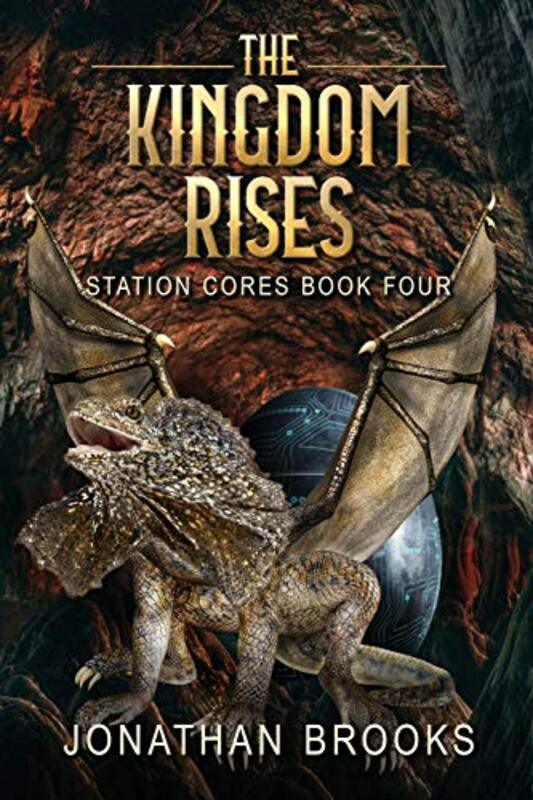 Book cover for "The Kingdom Rises" by Jonathan Brooks