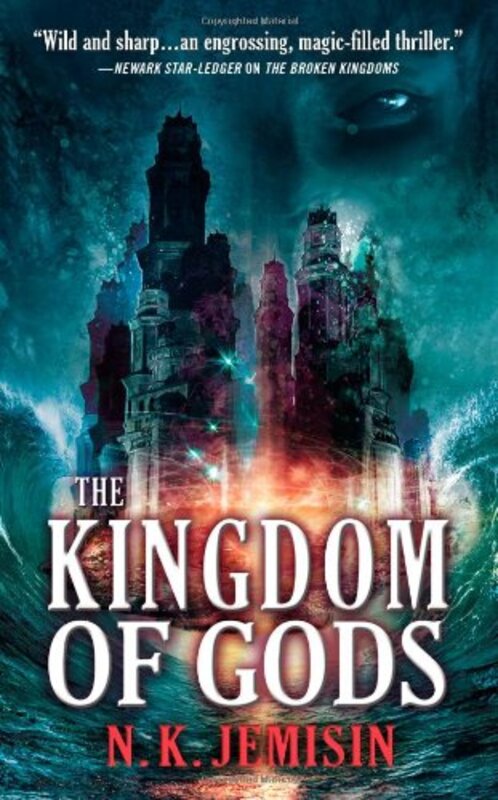 Book cover for "The Kingdom of Gods" by NK Jemisin