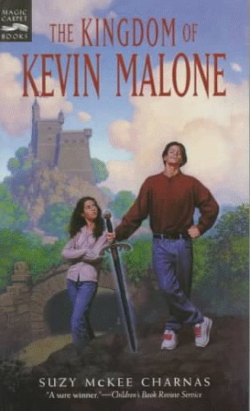 Book cover for "The Kingdom of Kevin Malone" by Suzy McKee Charnas