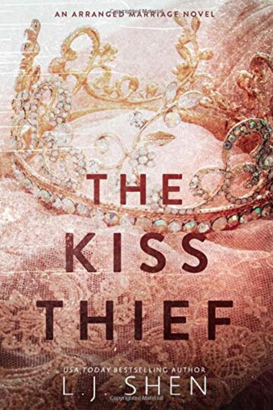 Book cover for "The Kiss Thief" by LJ Shen