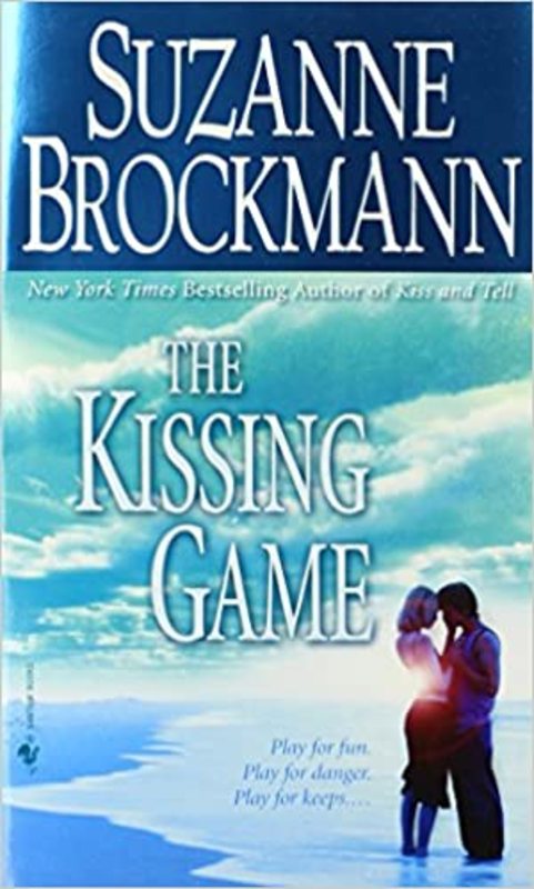Book cover for "The Kissing Game" by Suzanne Brockmann