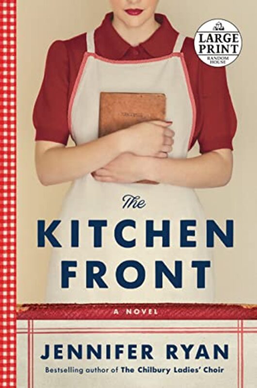 Book cover for "The Kitchen Front" by Jennifer Ryan