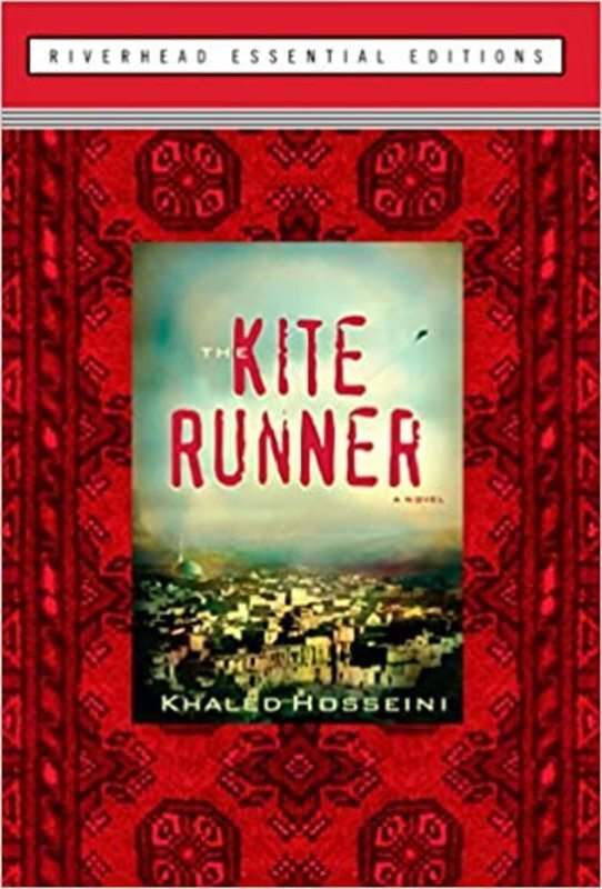 Book cover for "The Kite Runner" by Khaled Hosseini