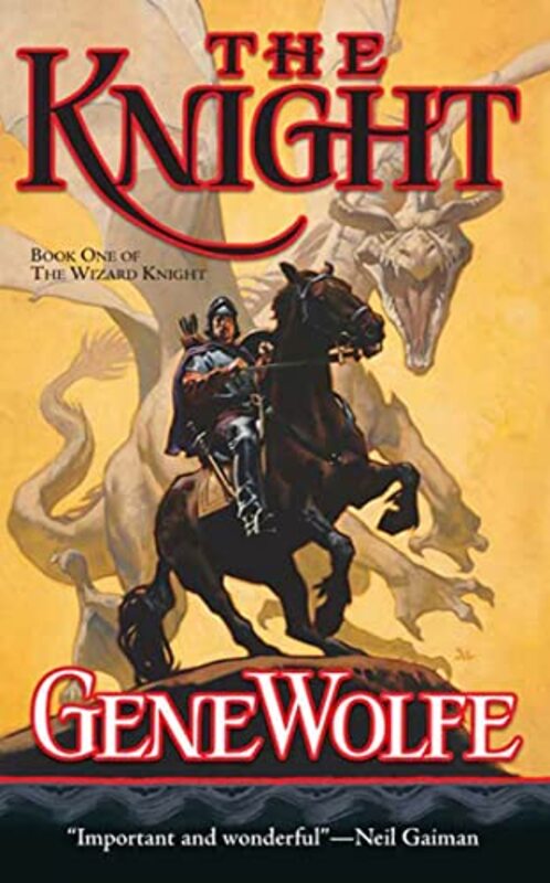 Book cover for "The Knight" by Gene Wolfe