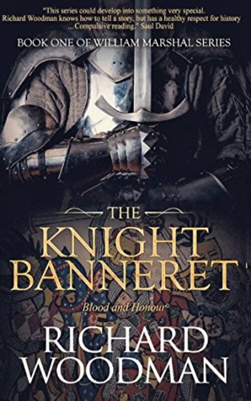 Book cover for "The Knight Banneret" by Richard Woodman