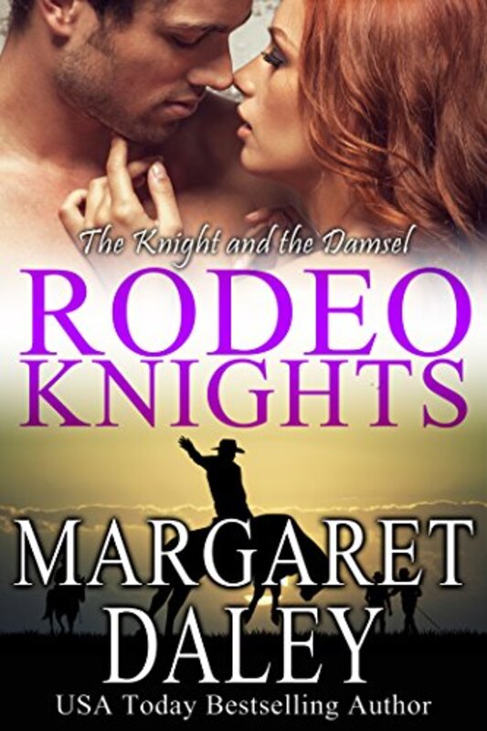 Book cover for "The Knight and the Damsel" by Margaret Daley
