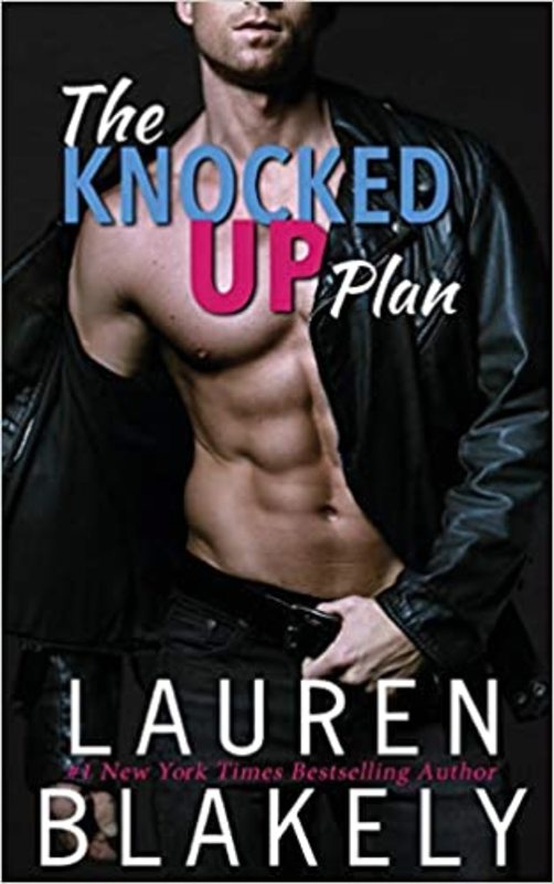 Book cover for "The Knocked up Plan" by Lauren Blakely