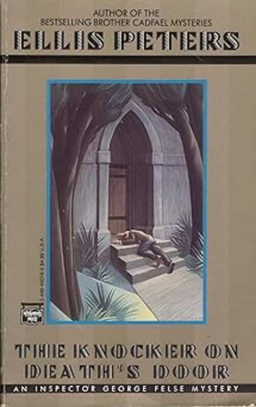 Book cover for "The Knocker on Death's Door" by Ellis Peters