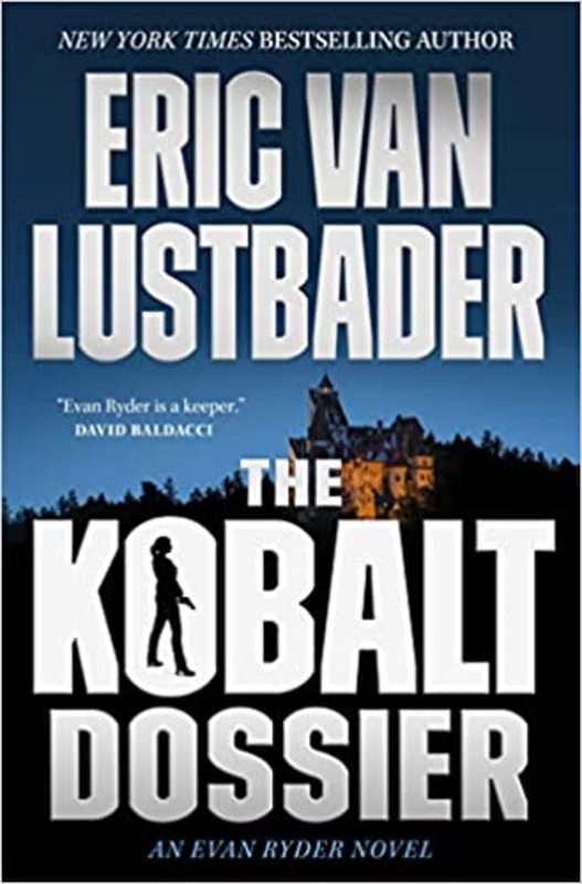 Book cover for "The Kobalt Dossier" by Eric Van Lustbader
