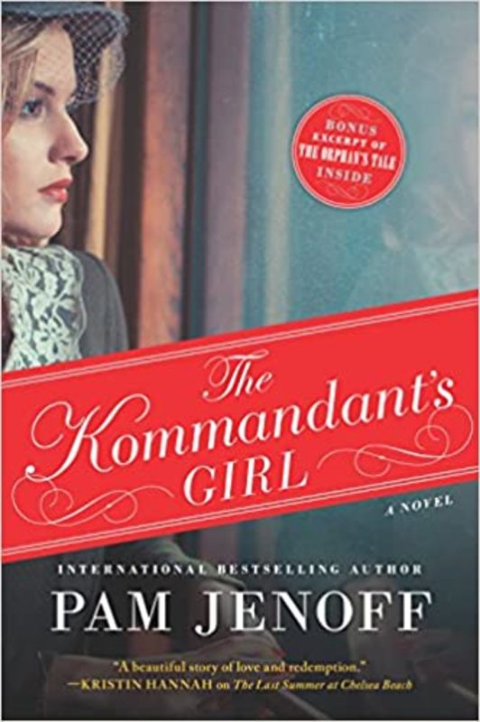 Book cover for "The Kommandant's Girl" by Pam Jenoff