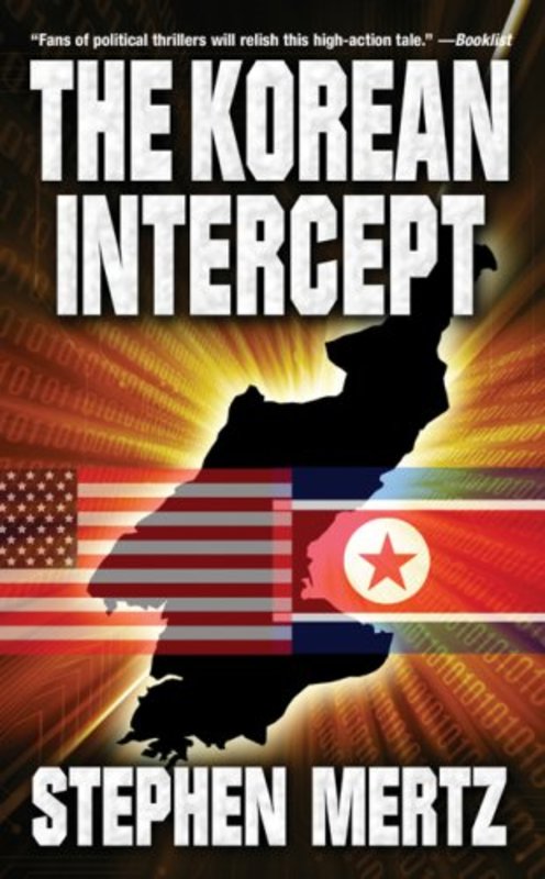 Book cover for "The Korean Intercept" by Stephen Mertz