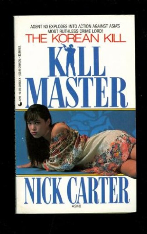 Book cover for "The Korean Kill" by Nick Carter
