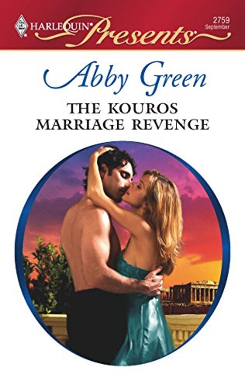 Book cover for "The Kouros Marriage Revenge" by Abby Green