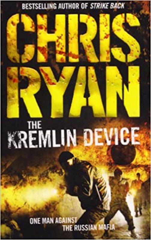 Book cover for "The Kremlin Device" by Chris Ryan