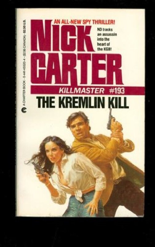 Book cover for "The Kremlin Kill" by Nick Carter
