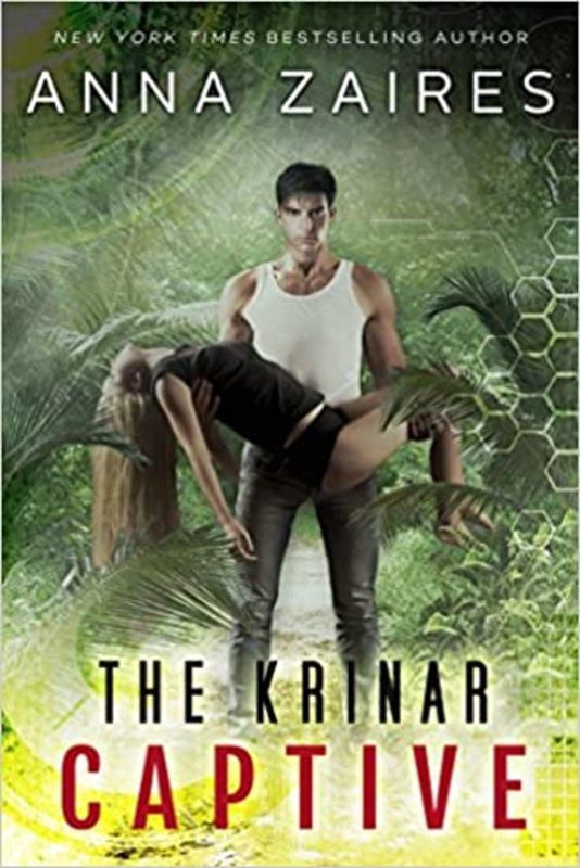 Book cover for "The Krinar Captive" by Anna Zaires