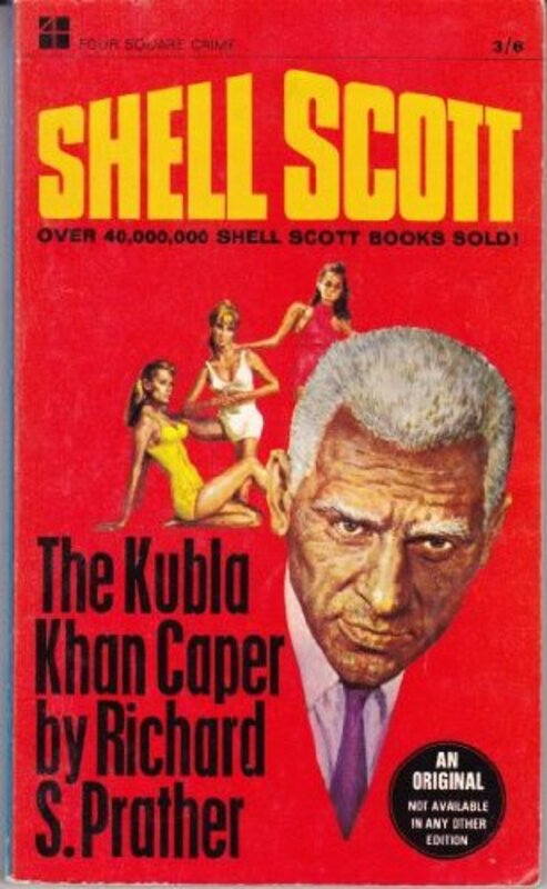 Book cover for "The Kubla Khan Caper" by Richard S Prather