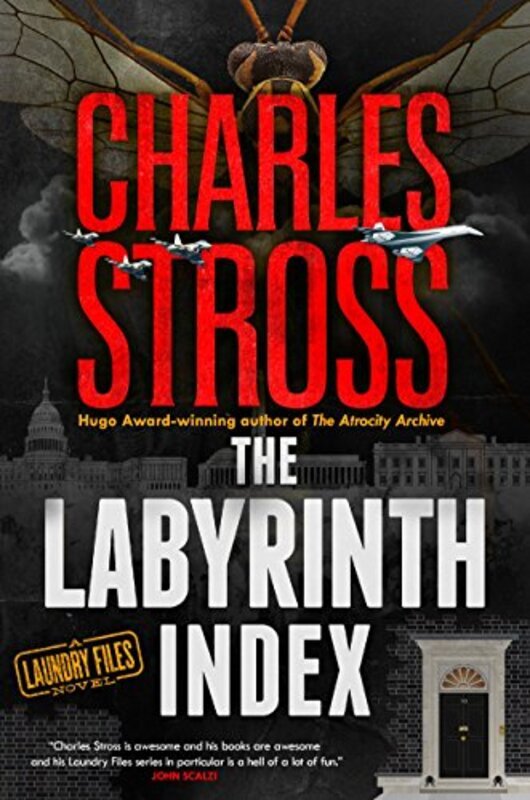 Book cover for "The Labyrinth Index" by Charlie Stross