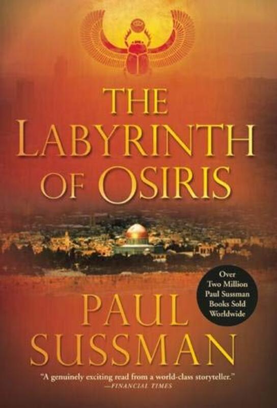 Book cover for "The Labyrinth of Osiris" by Paul Sussman