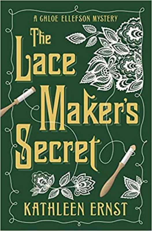 Book cover for "The Lacemaker's Secret" by Kathleen Ernst