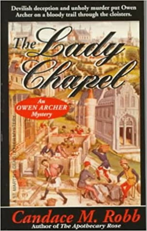 Book cover for "The Lady Chapel" by Candace Robb