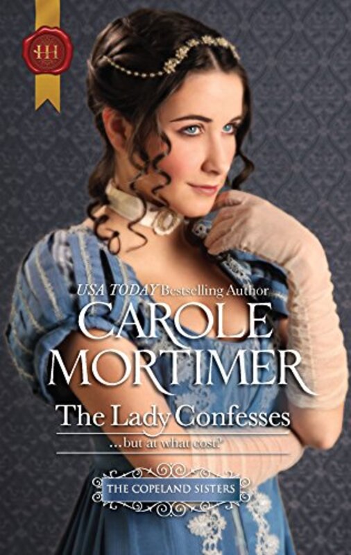 Book cover for "The Lady Confesses" by Carole Mortimer