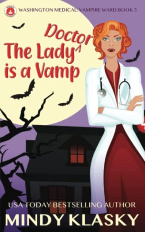 Book cover for "The Lady Doctor is a Vamp" by Mindy Klasky