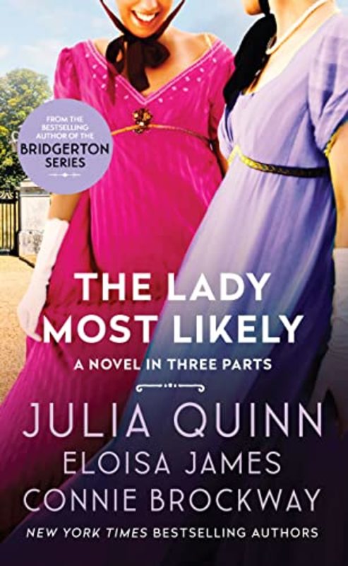 Book cover for "The Lady Most Likely..." by Julia Quinn