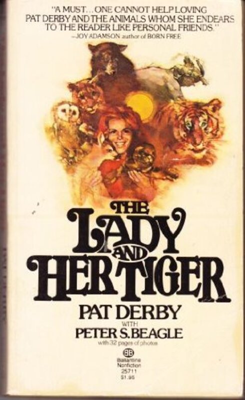 Book cover for "The Lady and Her Tiger" by Peter S Beagle