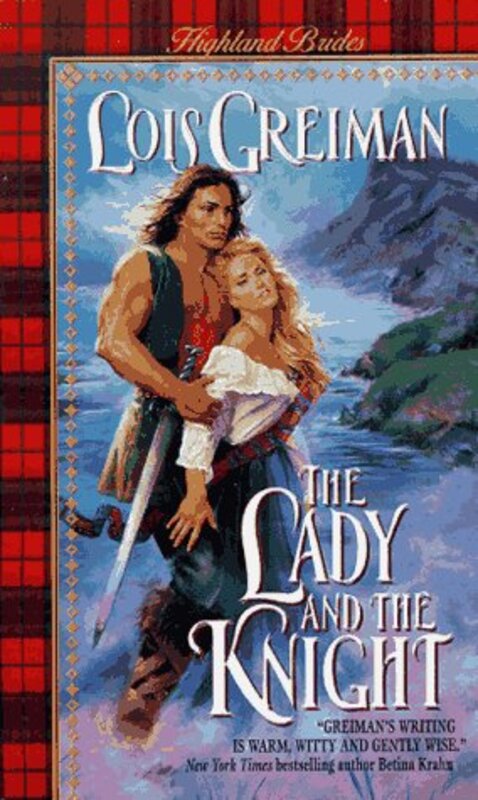 Book cover for "The Lady and the Knight" by Lois Greiman
