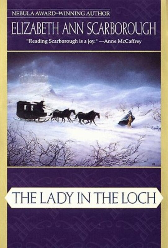 Book cover for "The Lady in the Loch" by Elizabeth Ann Scarborough