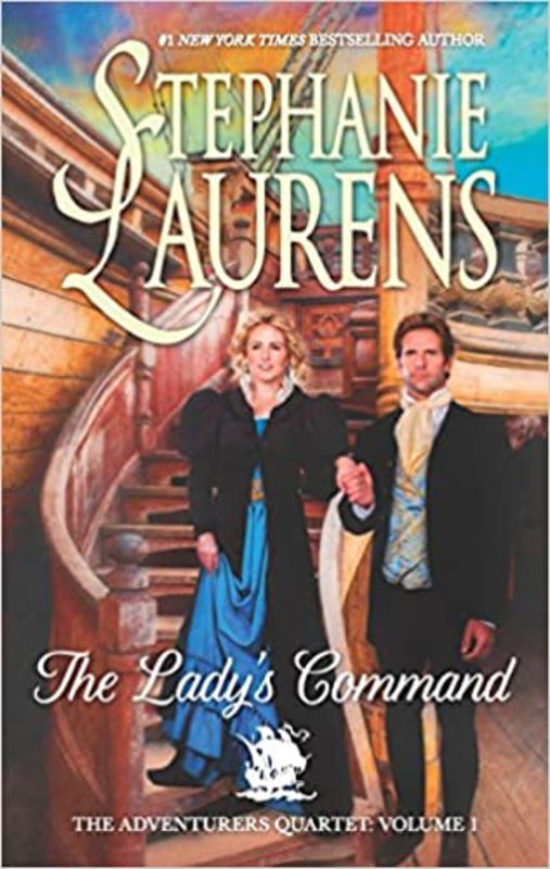 Book cover for "The Lady's Command" by Stephanie Laurens