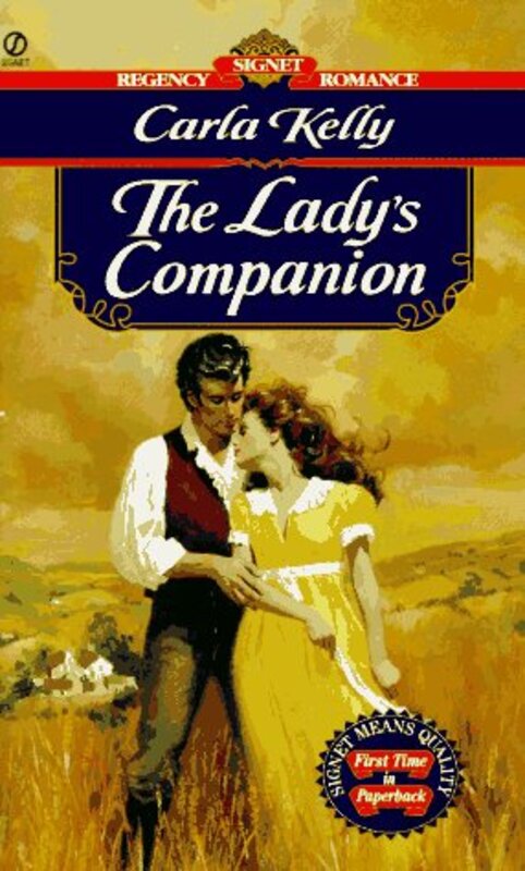 Book cover for "The Lady's Companion" by Carla Kelly