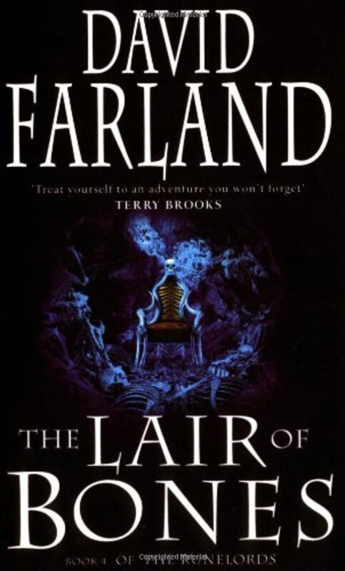 Book cover for "The Lair of Bones" by David Farland