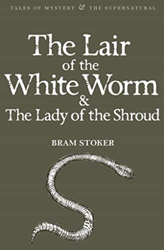 Book cover for "The Lair of the White Worm" by Bram Stoker