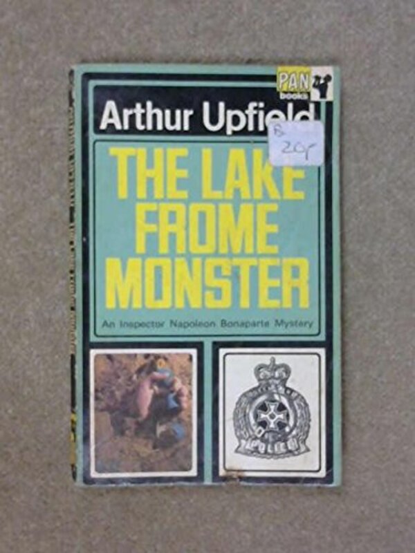 Book cover for "The Lake Frome Monster" by Arthur W Upfield
