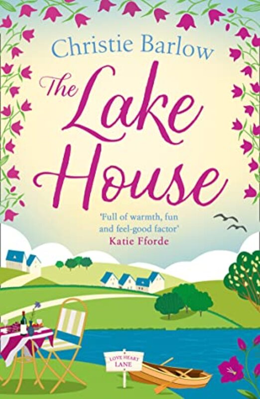 Book cover for "The Lake House" by Christie Barlow