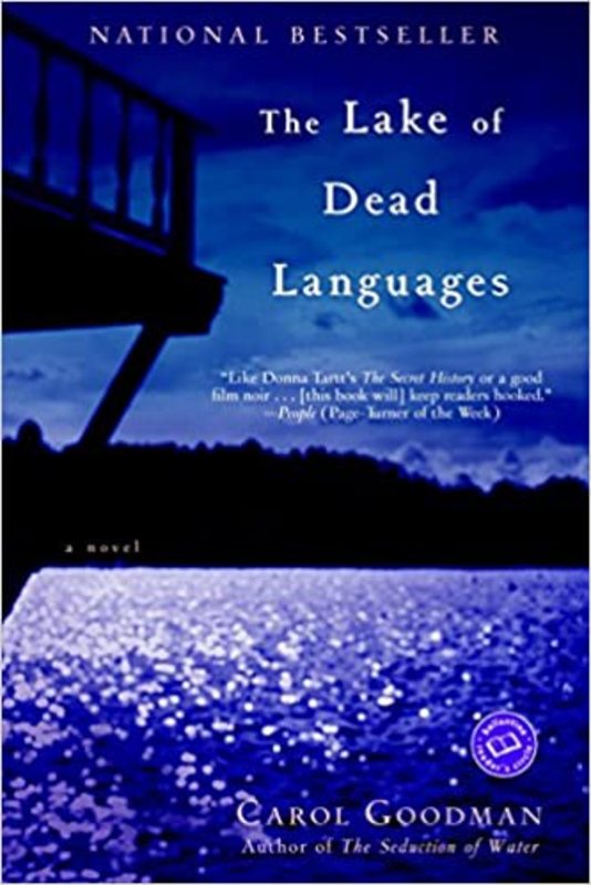 Book cover for "The Lake of Dead Languages" by Carol Goodman