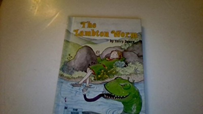 Book cover for "The Lambton Worm" by Terry Deary