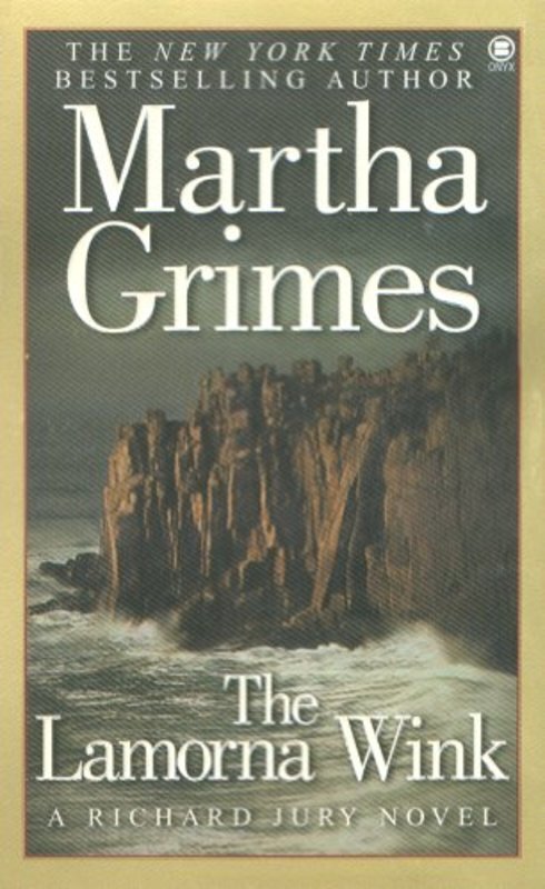 Book cover for "The Lamorna Wink" by Martha Grimes